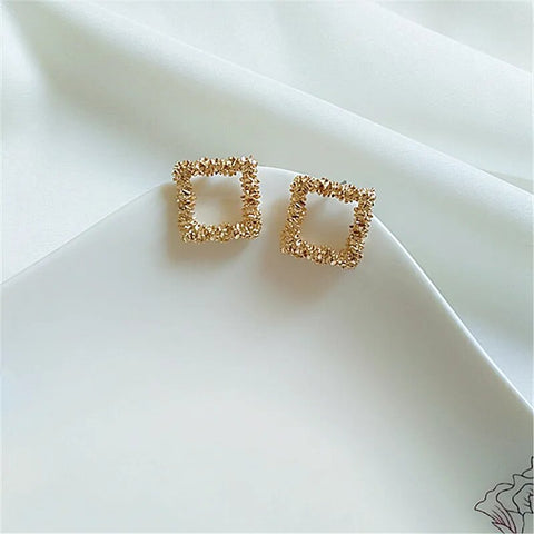 Mini Square Earrings