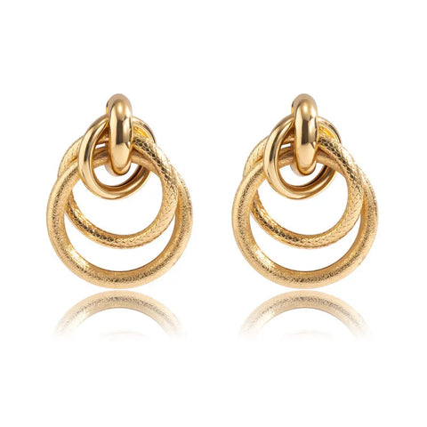 Snakeskin Drop Earrings