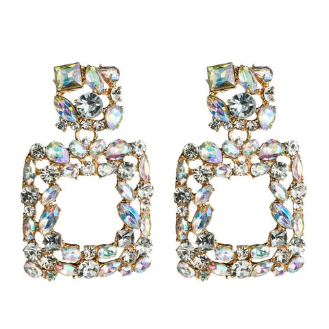 Square Pendant Earrings