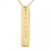 Vertical Bar Necklace
