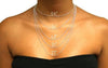 14K Gold Vertical Style Name Necklace