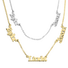 Multiple Name Necklace