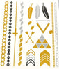 Metallic Temporary Tatoos