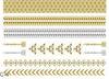 Metallic Temporary Tatoos