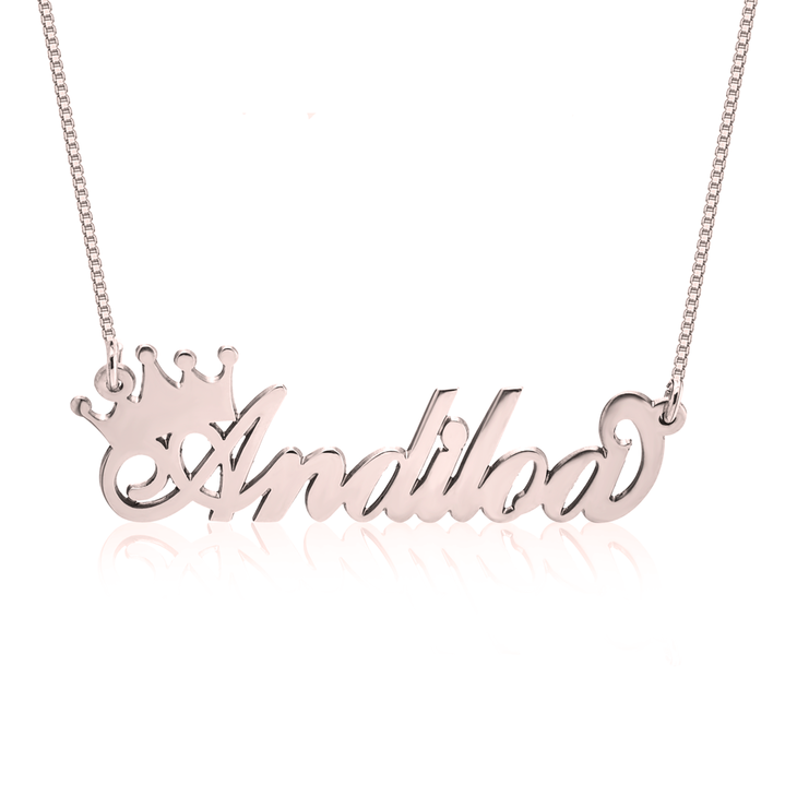 Authentic! Tiffany & Co Crown Platinum Diamond Large Key Pendant Necklace |  Fortrove