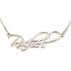 Script Style Necklace