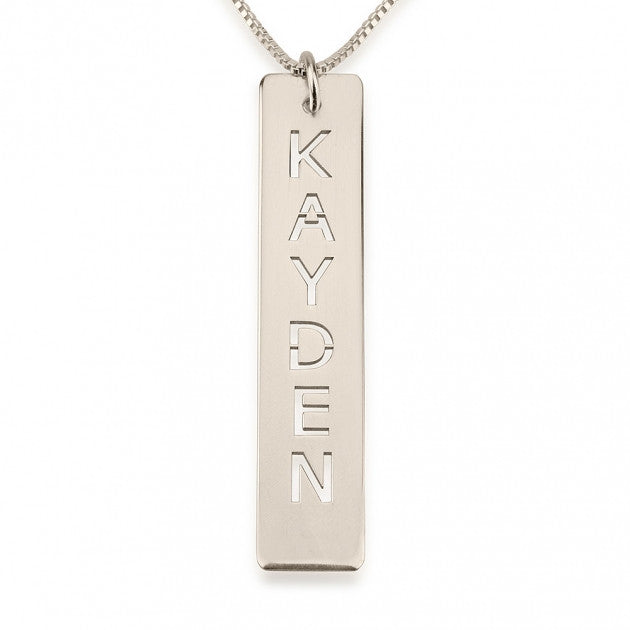 Vertical Bar Necklace